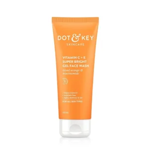 Dot & Key Vitamin C + E Gel Face Wash for Glowing Skin (100ml)