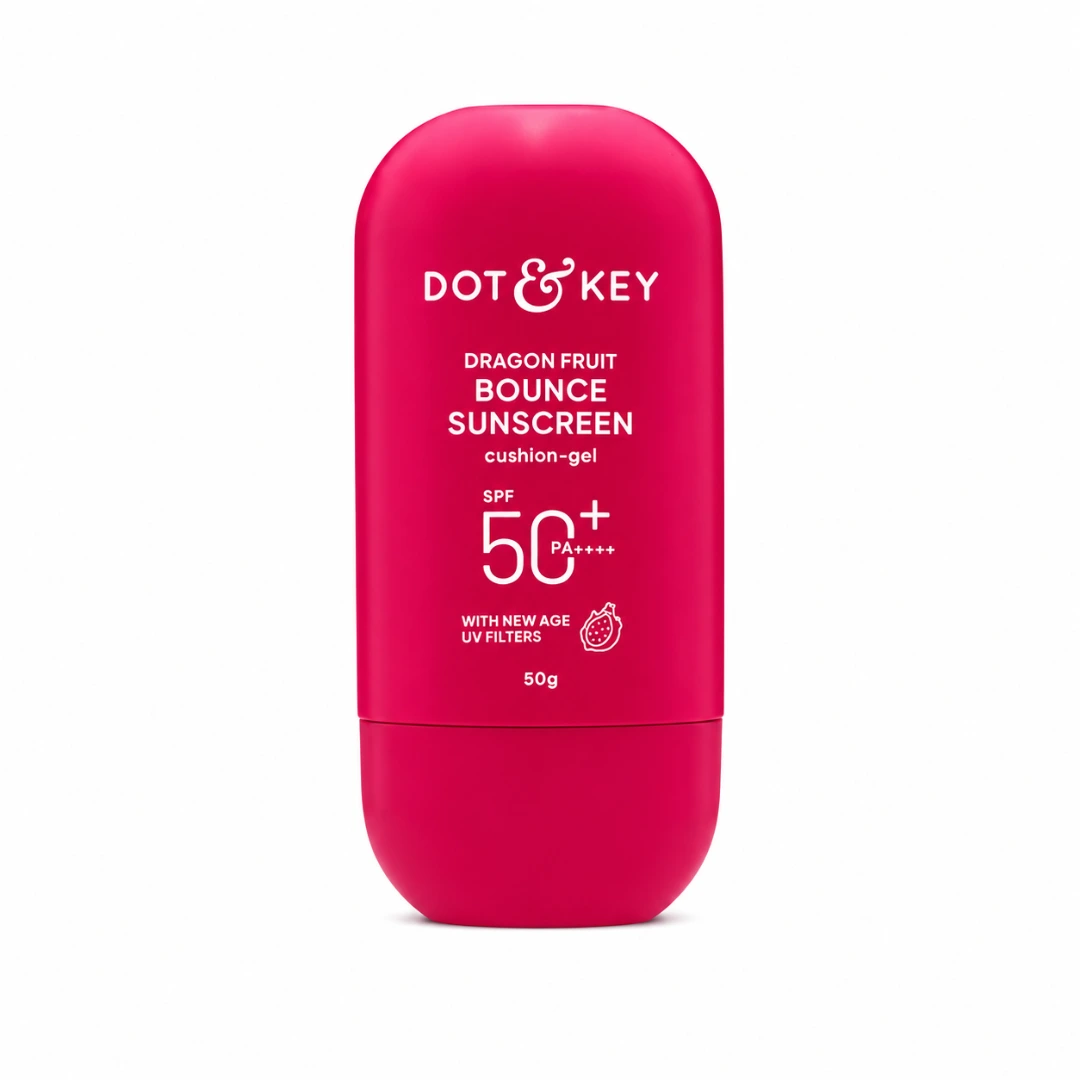 Dot key Dragon Fruit Bounce Gel Sunscreen SPF 50 PA 50g Dot & key Dragon Fruit Bounce Gel Sunscreen SPF 50+ PA++++ (50gm)