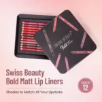 Swiss Beauty Bold Matte Lipliner Set (12pcs)