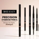 Swiss Beauty Precision Eyebrow Pencil - 04 Charcoal Black