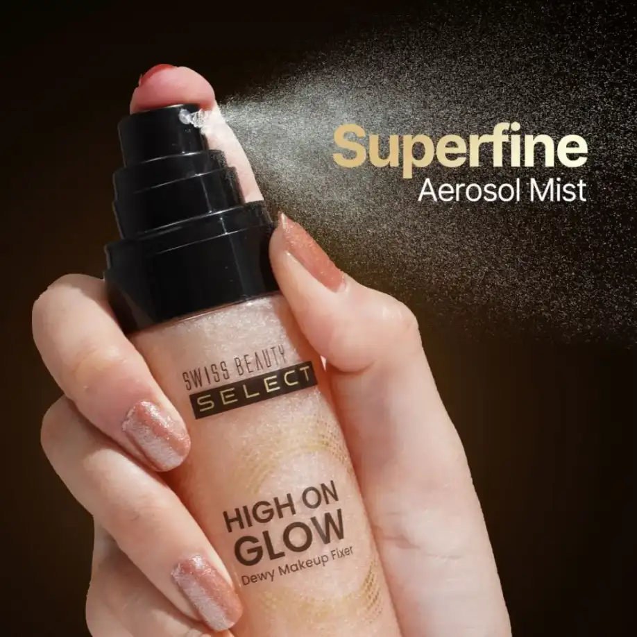 Swiss Beauty Select High on Glow Makeup Fixer (100ml)