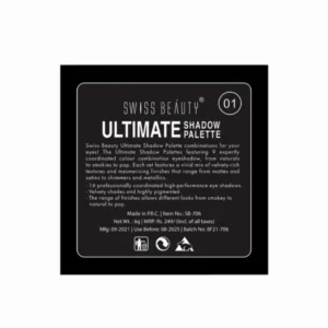 Swiss Beauty Ultimate Eyeshadow Palette – 01
