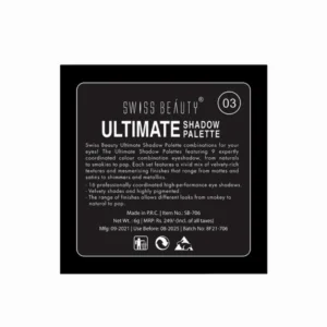 Swiss Beauty Ultimate Eyeshadow Palette – 03