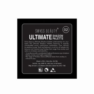 Swiss Beauty Ultimate Eyeshadow Palette – 02