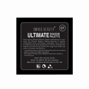 Swiss Beauty Ultimate Eyeshadow Palette – 07