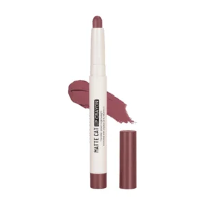 Swiss Beauty Matte Cat Lip Crayon - 05 Flattering Peach