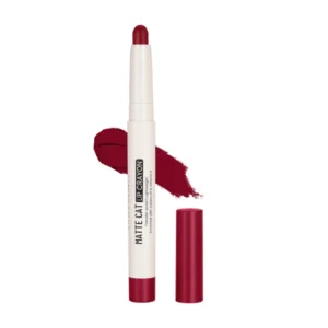 Swiss Beauty Matte Cat Lip Crayon - 16 Poppy Rouge
