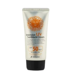3W Clinic Intensive UV Sunblock Cream SPF 50+PA+++