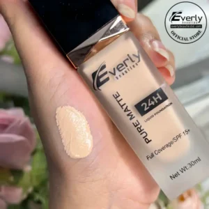 Everly Beauties Pure Matte Full Coverage Foundation with SPF 15+ (30ml)