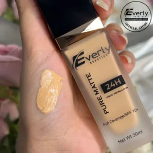 Everly Beauties Pure Matte Full Coverage Foundation with SPF 15+ (30ml)