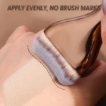 MAANGE 14pcs Brushes + 2pcs Air Cushion Puffs with Makeup Bag Set - Coffee