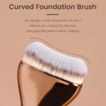 MAANGE 14pcs Brushes + 2pcs Air Cushion Puffs with Makeup Bag Set - Coffee