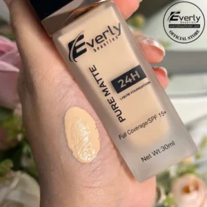 Everly Beauties Pure Matte Full Coverage Foundation with SPF 15+ (30ml)