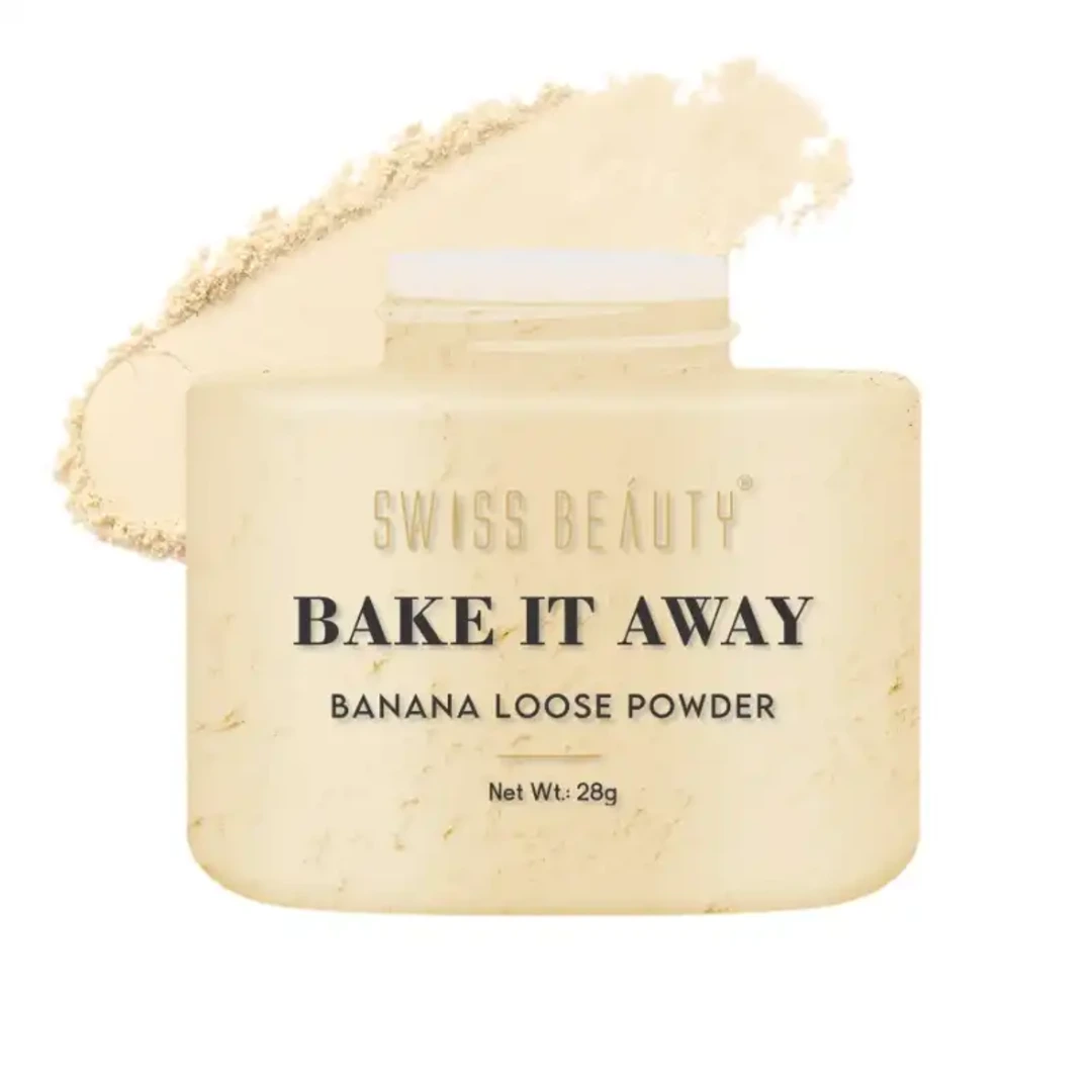 Swiss Beauty Bake It Away Banana Loose Powder Swiss Beauty Bake It Away Banana Loose Powder