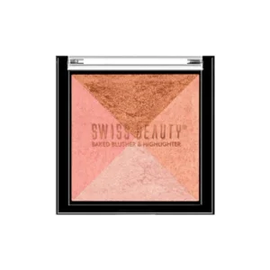 Swiss Beauty Baked Blusher & Highlighter 01