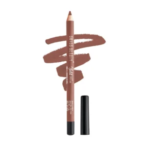 Achieve perfectly defined lips with the creamy and long-lasting Swiss Beauty Bold Matt Lipliner in Choco Nude 03. Made in India.Swiss Beauty Bold Matt Lipliner - Choco Nude 03