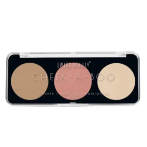 Swiss Beauty CHEEK-A-BOO 3-in-1 Face Palette - 02
