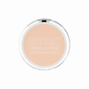 Swiss Beauty Prime & Fine Matte Pressed Powder - 01 Classic Ivory