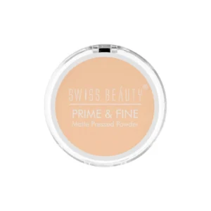 Swiss Beauty Prime Fine Matte Pressed Powder - 03 Nude Beige