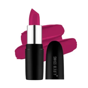 Swiss Beauty Pure Matte Lipstick – 204 Fuchsia Pink
