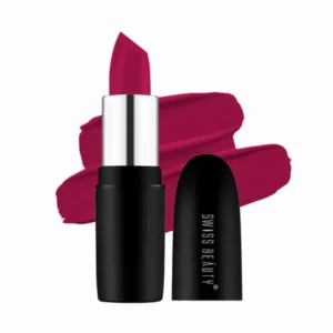 Swiss Beauty Pure Matte Lipstick – 211 Magic Maroon