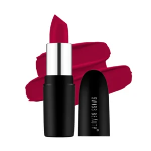 Swiss Beauty Pure Matte Lipstick – 220 Smocking Red