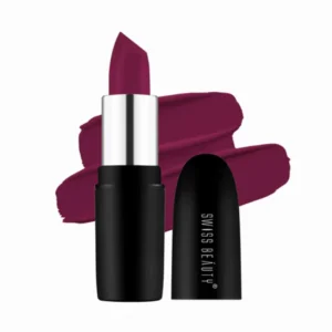 Swiss Beauty Pure Matte Lipstick – 224 Red Wine
