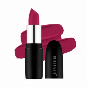Swiss Beauty Pure Matte Lipstick – 228 Bold Wine