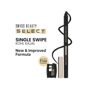 Swiss Beauty Select Single Swipe Kohl Kajal - Raven Black