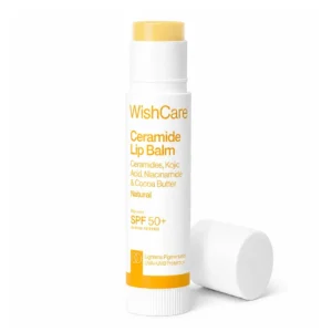 WishCare Ceramide Lip Balm with SPF 50 PA Natural
