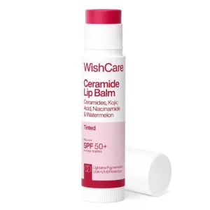 WishCare Ceramide Lip Balm with SPF 50 PA Natural Pink
