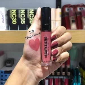 Beauty Glazed Silky Smoothness Matte Lipstick - 109 Nude Rose