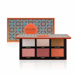 IMAGIC 6 Color 3 In 1 Face Makeup Palette