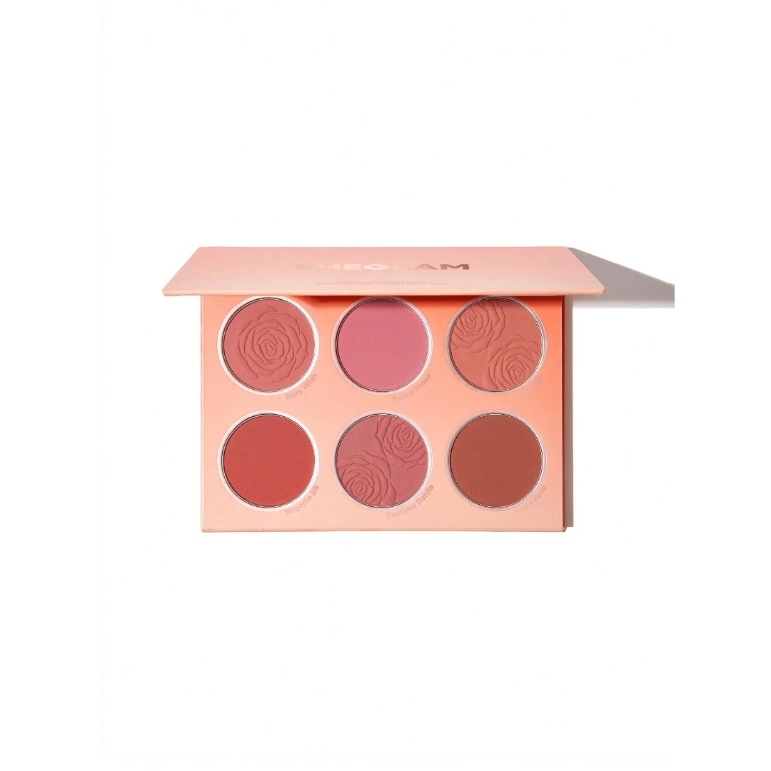 SHEGLAM Floral Flush Blush Palette - Cottage Core Garden