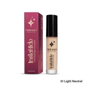 TRENDY Beauties Instahide Full Coverage Concealer - 01 Light Neutral